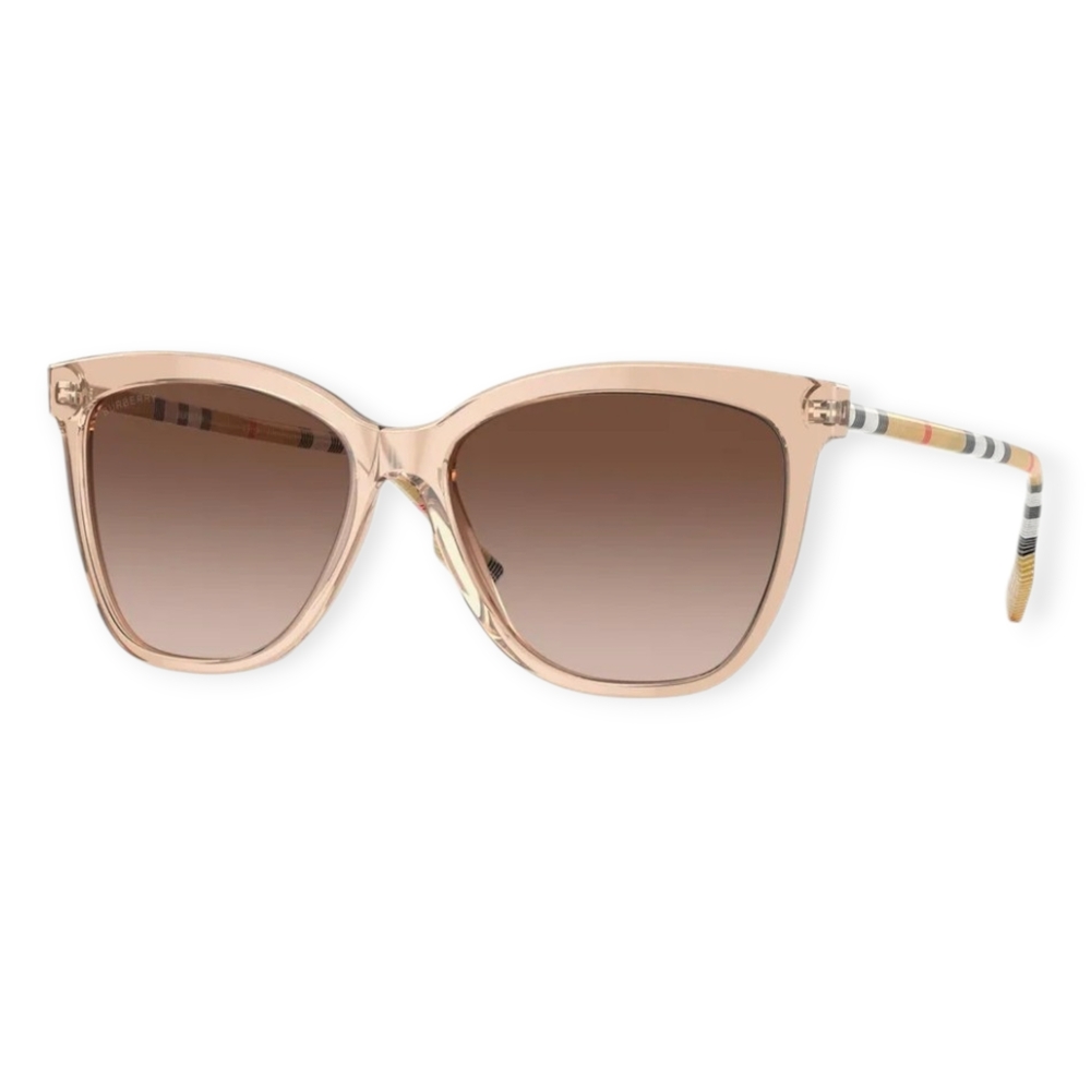 Burberry BE4308 CLARE Sunglasses - Pink/Brown Gradient